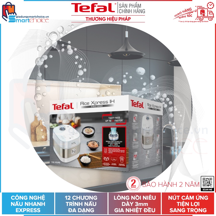 Nồi cơm điện cao tần Tefal RK762168