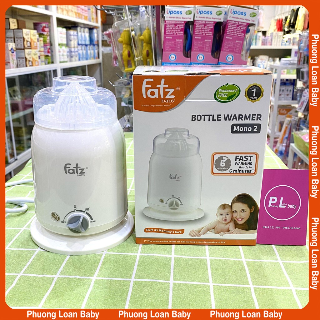 Máy hâm sữa Fatz baby Mono 2 FB3002SL chính hãng bảo hành 12 tháng