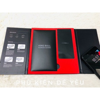 Kính cường lực Vua Trâu MIPOW Kingbull 3D Fullbox &amp; kính trần không hộp dành cho I-PHONE IP13promax 12 11 xsmax 14promax