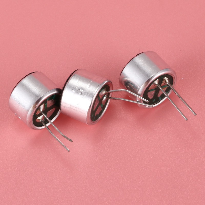 Set 10 Tụ Điện Mic Mini 9.7mm X 7mm 2 Pin