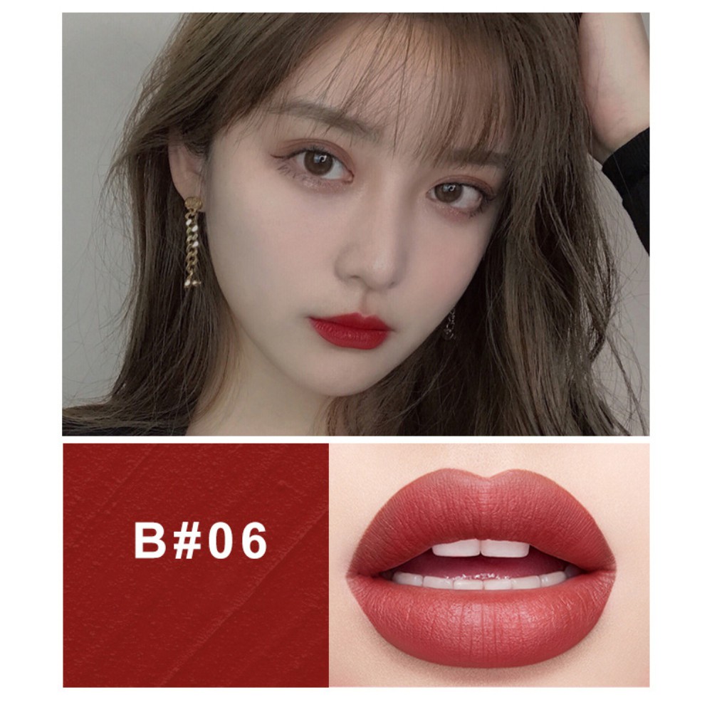 [Hàng mới về] Son môi màu lỳ chống thấm nước/ chống dính cốc lâu trôi | BigBuy360 - bigbuy360.vn