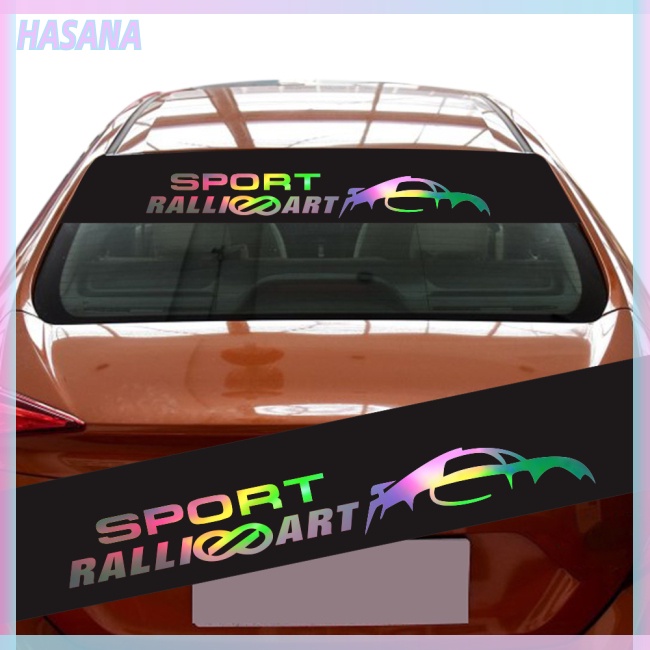 Đề Can Phản Quang Nhiều Màu Sắc Dán Kính Chắn Gió Xe Hơi