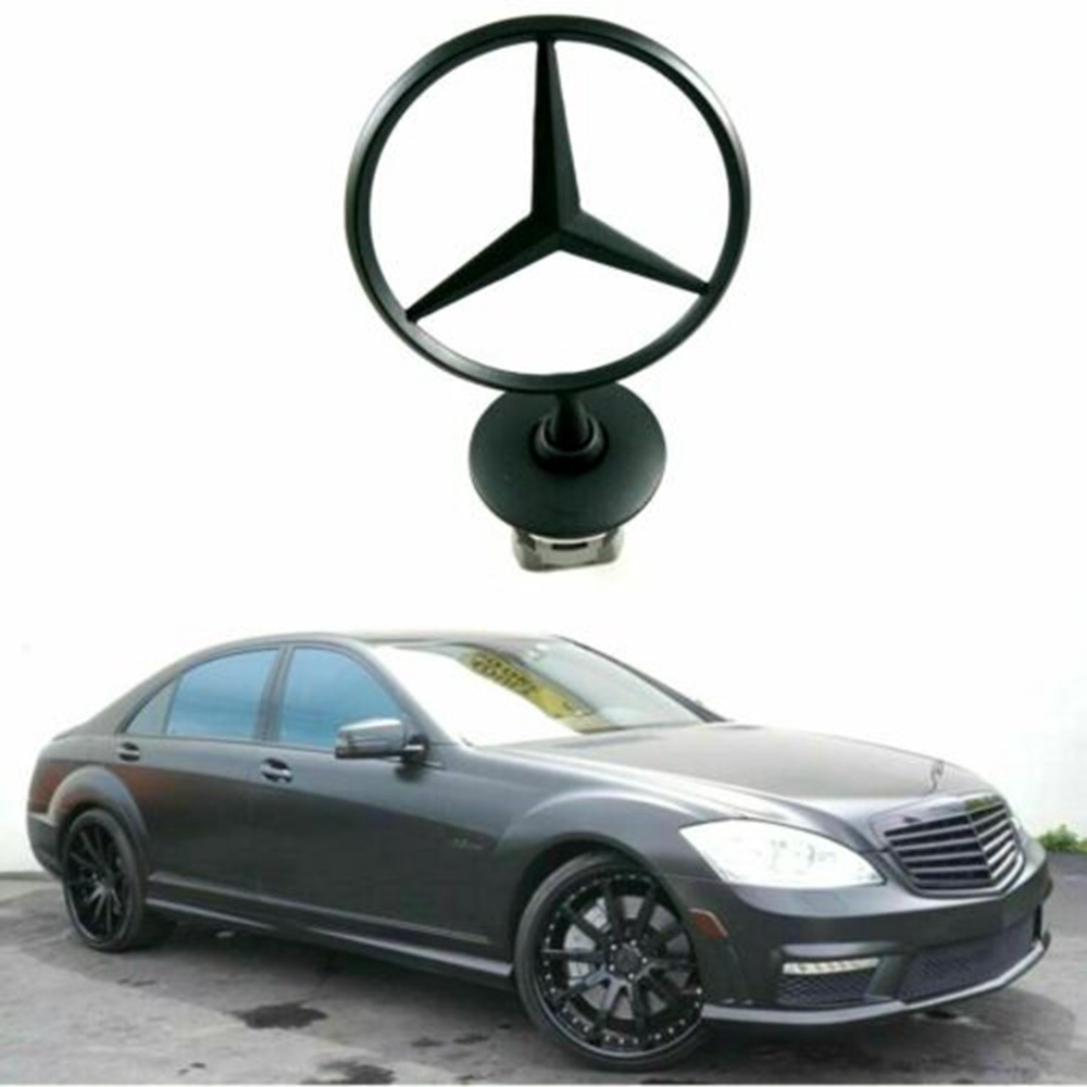 Phụ kiện logo 3D W204 W211 W212 W221 A2218800086 trang trí cho xe hơi Mercedes-Benz