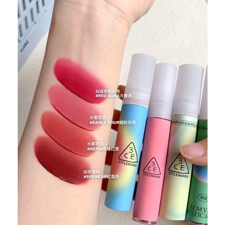Son Kem  3CE Velvet Lip Tint Energy Drivers