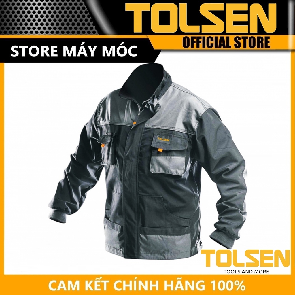 ÁO KHOÁC BẢO HỘ LAO ĐỘNG TOLSEN SIZE từ S- XXXL - HÀNG CHÍNH HÃNG