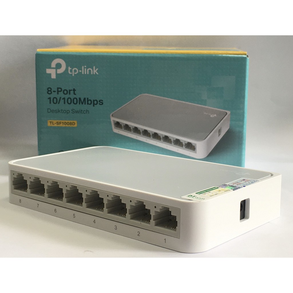 Bộ Chia Tín Hiệu Để Bàn 8 Cổng 10/100Mbps - TP-Link TL-SF1008D