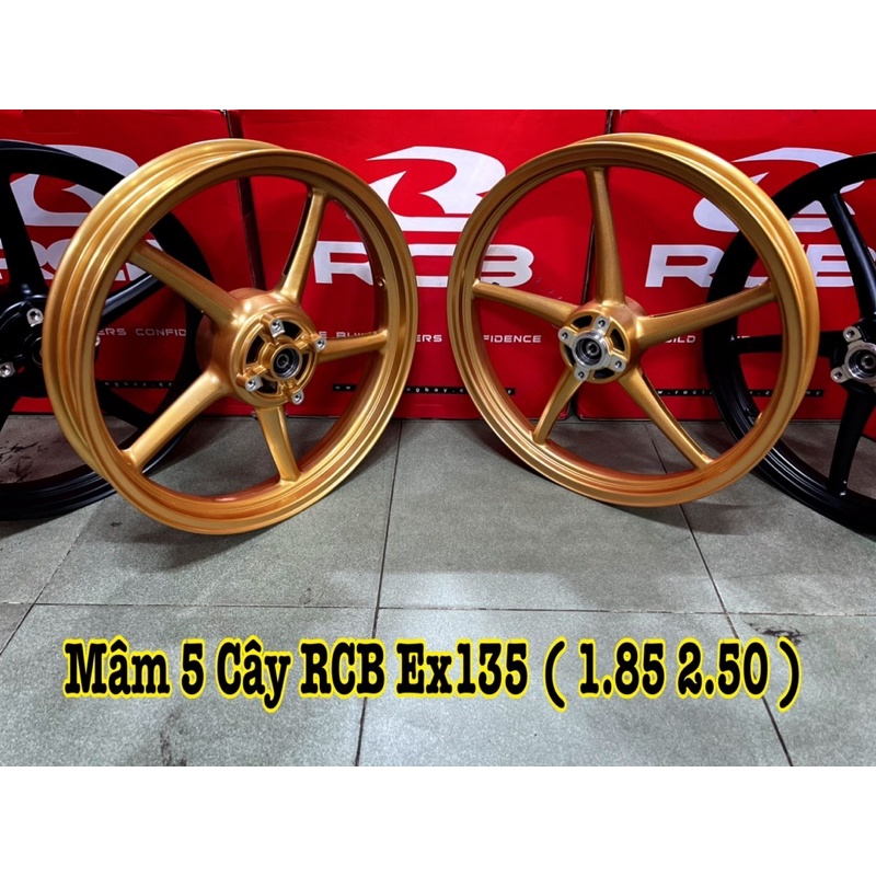 Mâm 5 Cây RCB Ex135 2 Đĩa ( Size 1.85 2.50 ) Hàng Chính Hãng RCB &gt;&gt;&gt;&gt;