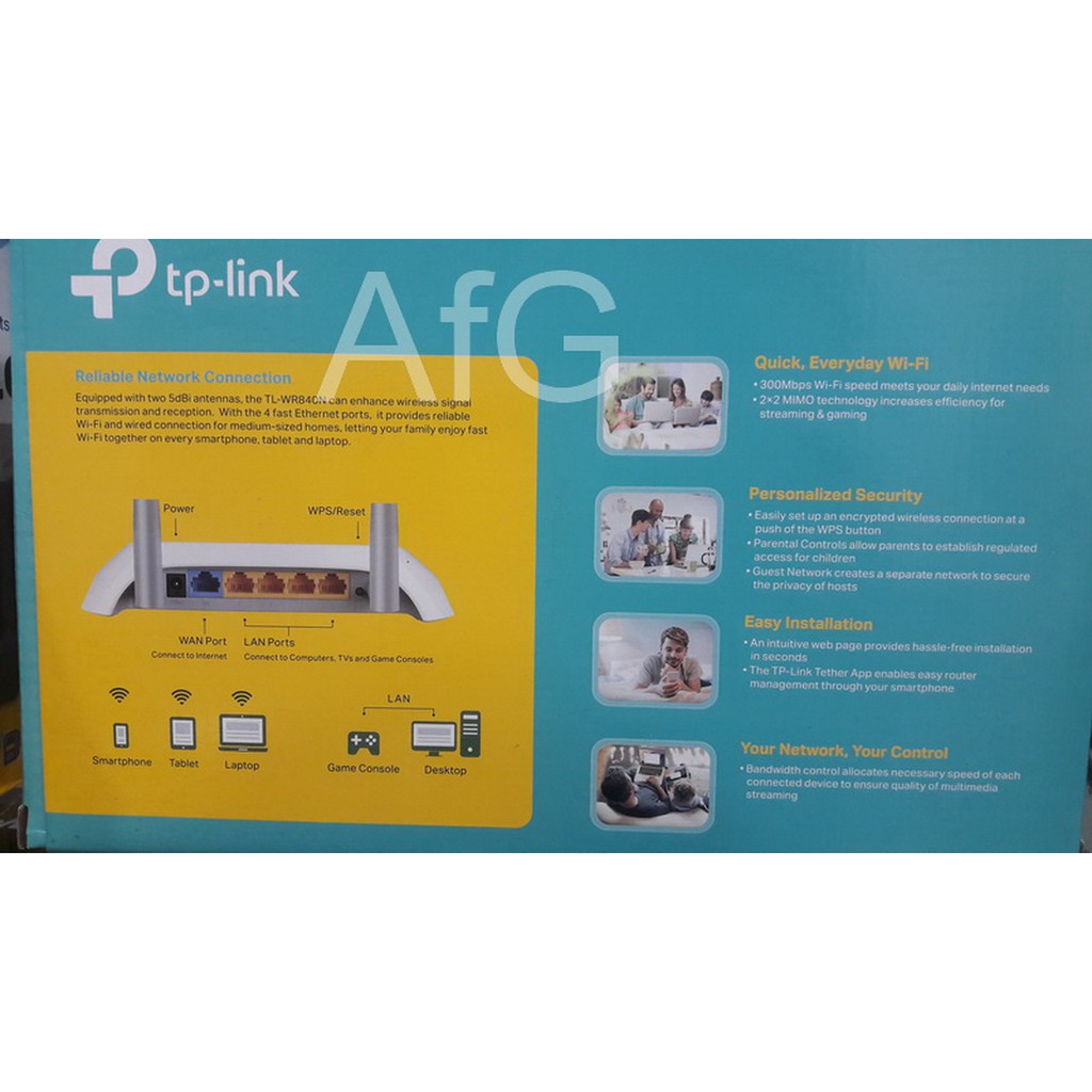 Ăng Ten Phát Sóng Wifi Tp-link Tl-wr840n 300mbps | BigBuy360 - bigbuy360.vn