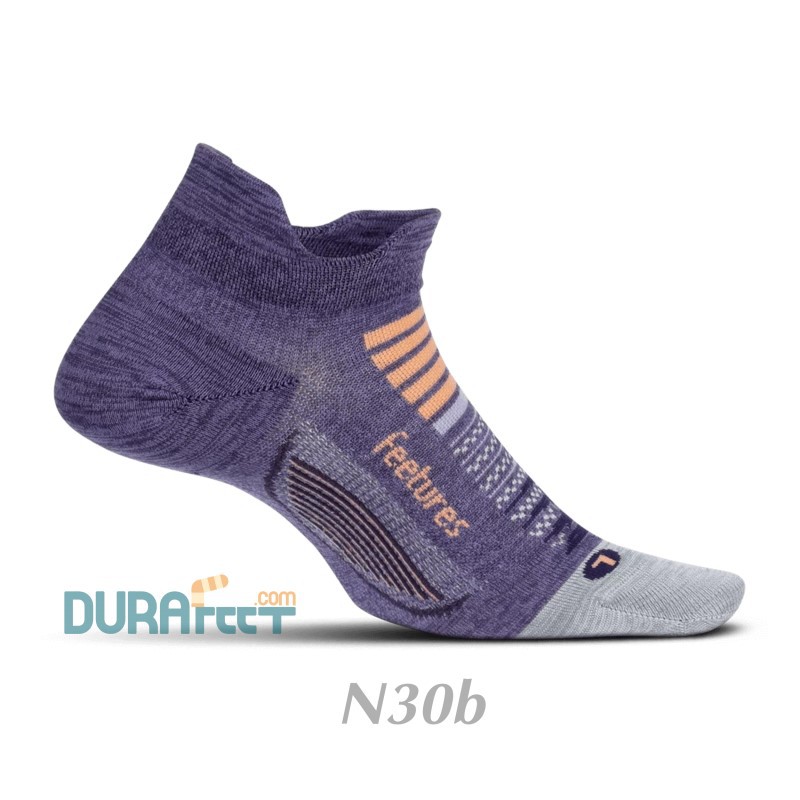 Tất siêu bền cổ ngắn Feetures mã N30b - Mũi liền - Vớ xuất dư xịn