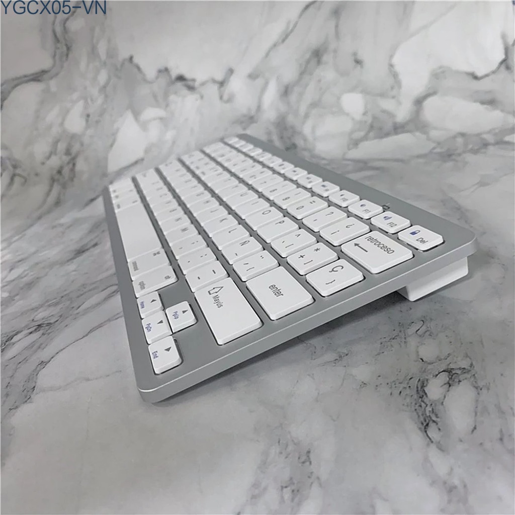 Bàn Phím Không Dây 78 Phím Bt 3.0 Siêu Mỏng Hỗ Trợ Windows / Ios / Android Điện Thoại | BigBuy360 - bigbuy360.vn