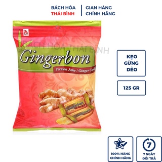 Kẹo Gừng Dẻo Gingerbon bịch 125g