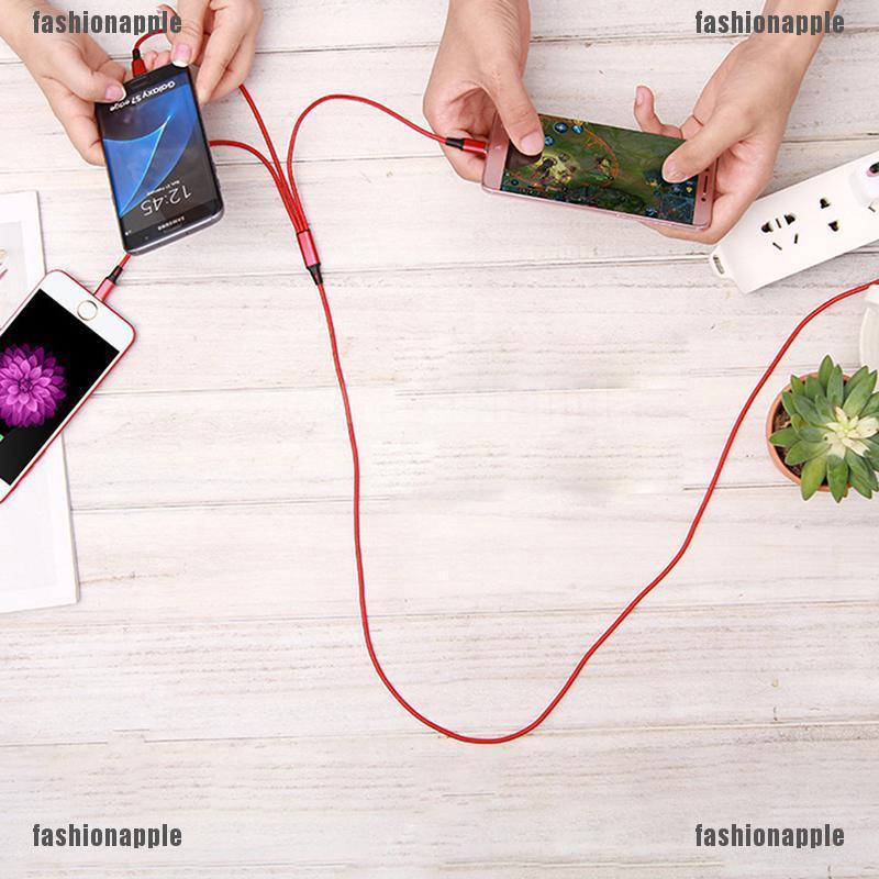 Dây cáp sạc USB 3 trong 1 đa năng cho IPjoie