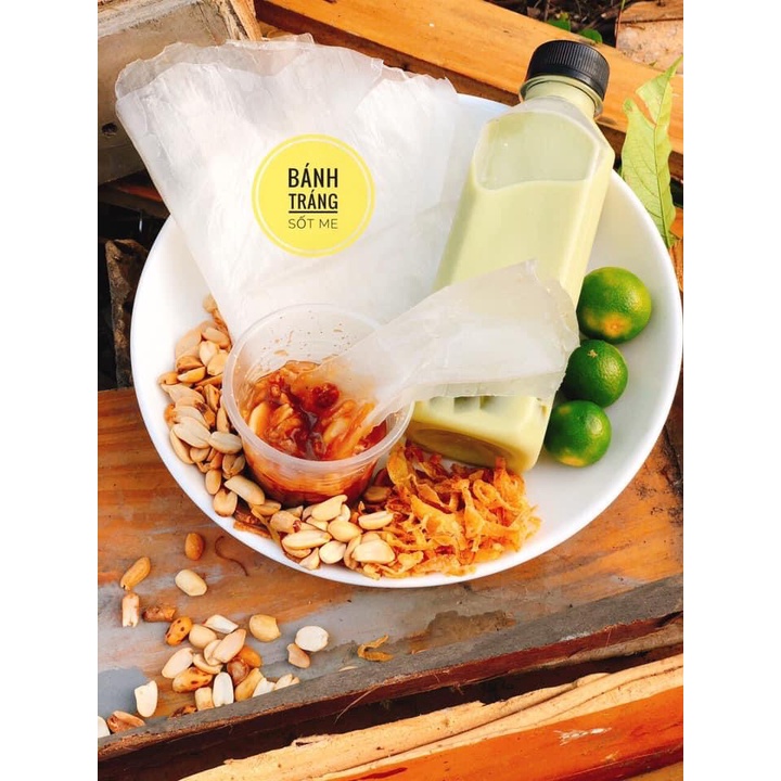 Bánh tráng me tây ninh sốt đặc biệt Bánh tráng chấm siêu ngon /Snack Cô Tấm