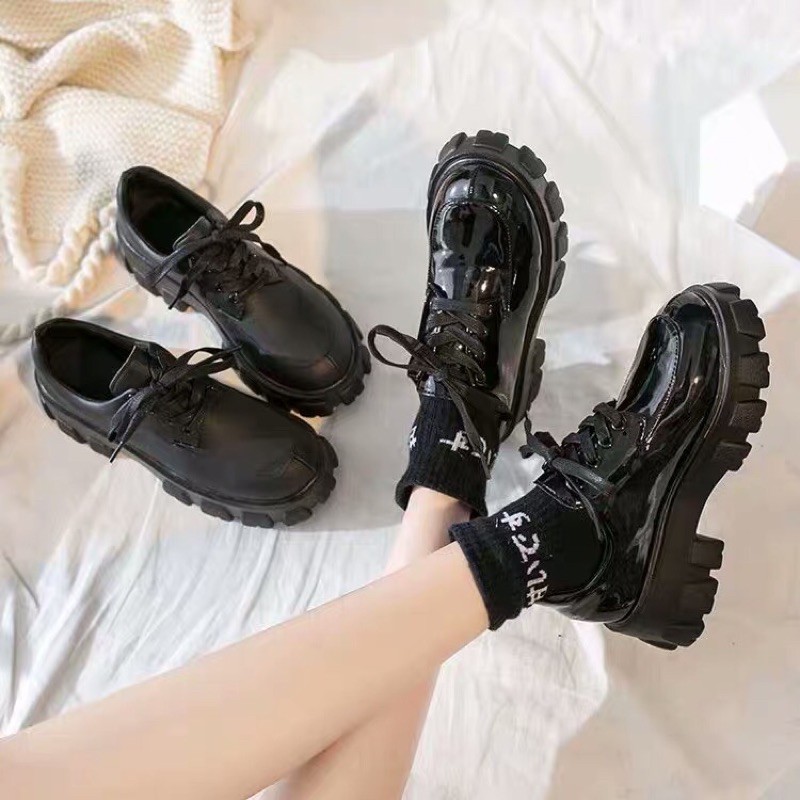 Giày oxford Ulzzang đế cao 5cm