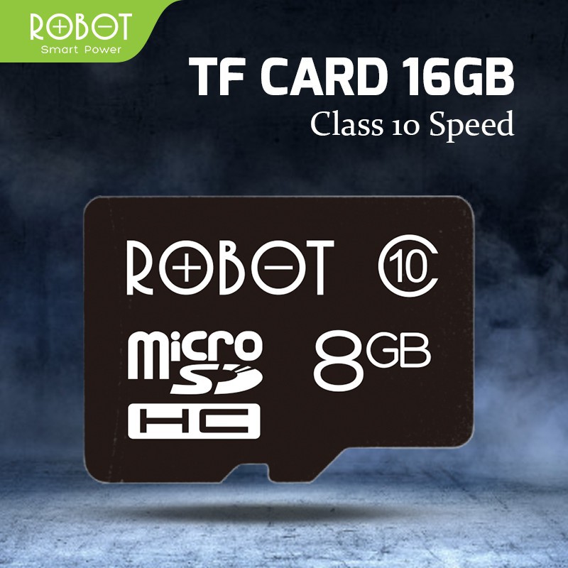 Thẻ Nhớ Micro Sd Robot Tf 8gb / 16gb Class 10 1 Năm Năm | BigBuy360 - bigbuy360.vn