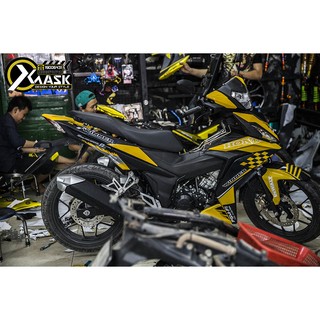 Tem Winner 150 Mẫu Honda Vàng