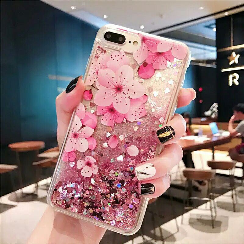 Ốp Điện Thoại Kim Tuyến Chuyển Động Cho Iphone 5/5G/5s Oppo A3s / Oppo A5 / Realme C1