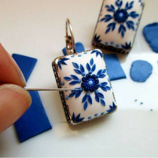 Hộp đất sét nặn 12 màu polymer clay