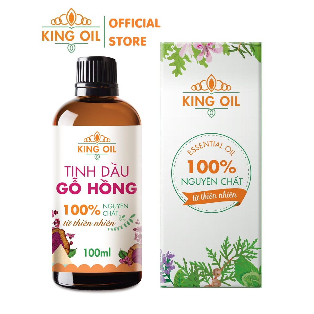 Tinh dầu gỗ Hồng | Rosewood Essential Oil | nguyên chất từ thiên nhiên - KingOil