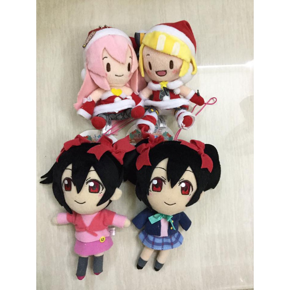 Thú bông móc khóa vocaloid và love live