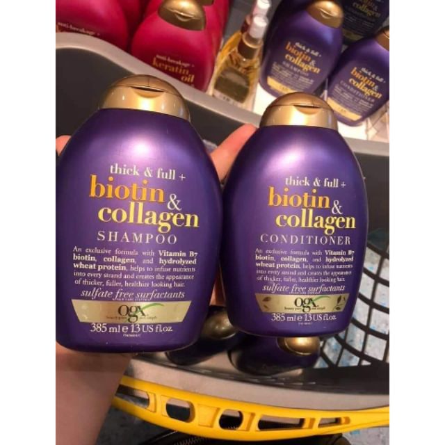 Hàng Đức chuẩn, cặp gội xả Biotin Collagen Đức