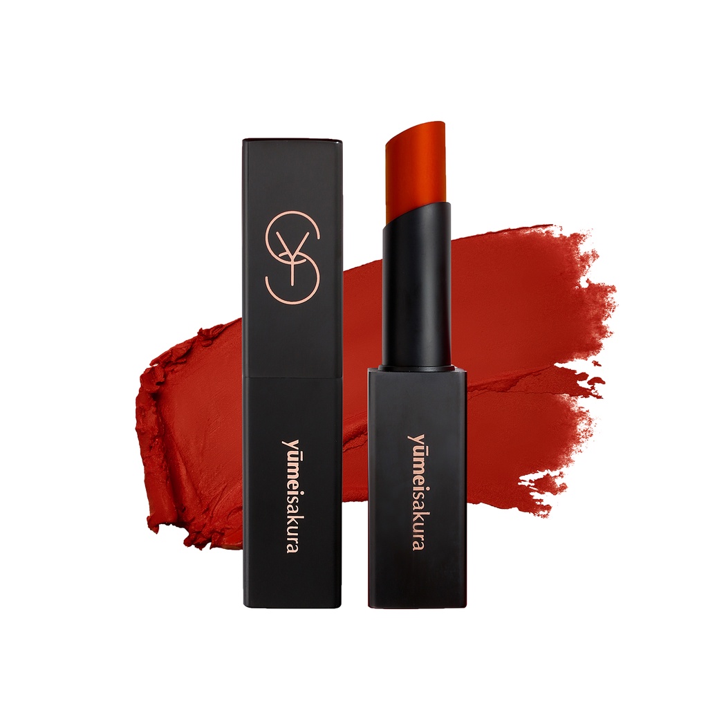 Son Lì Mịn Matte Revolution Yumeisakura Siêu Dưỡng màu Cam Đất YMS14 3.5g