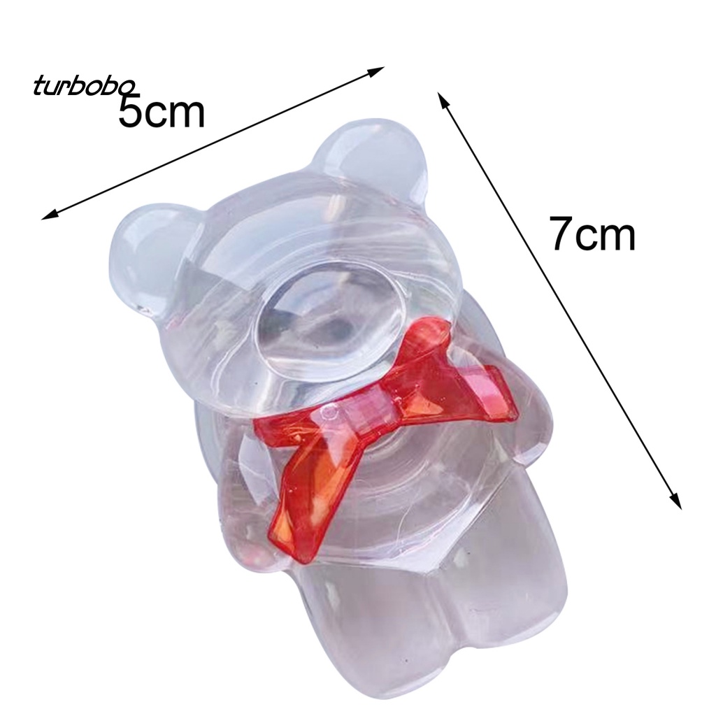 Turbobo Giá Đỡ Điện Thoại Di Động Hình Gấu Hoạt Hình Bền Bỉ Trang Trí Cho Xem TV