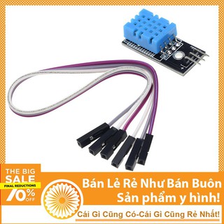 Module Cảm Biến Đo Nhiệt Độ Và Độ Ẩm DHT11 - NTHN