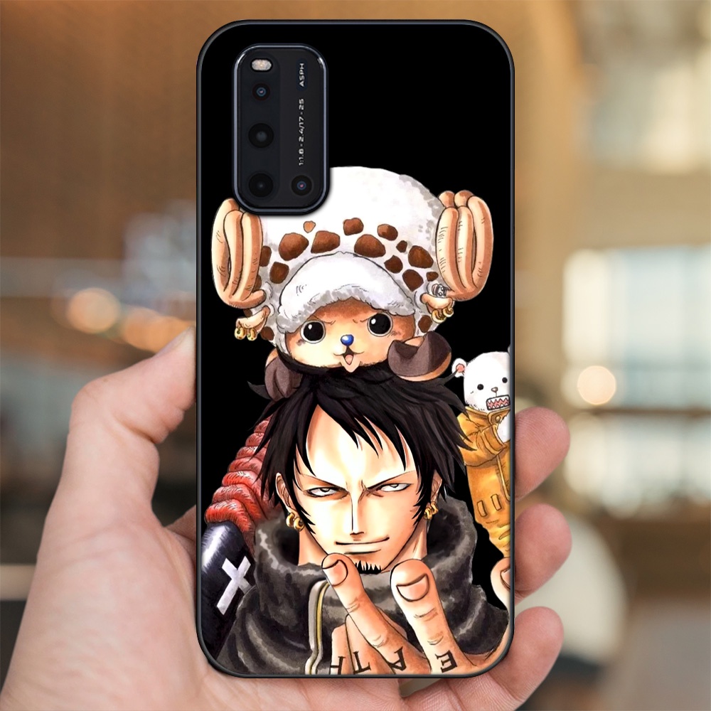 Ốp lưng Vivo V19 viền đen in hình Law One Piece