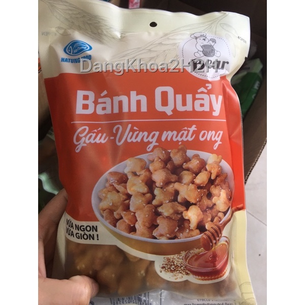 Bánh Quẩy Đùi Gà Cay, Cá Vị Lá Hành, Gấu Vừng Mật Ong Hà Tùng Gói 140g