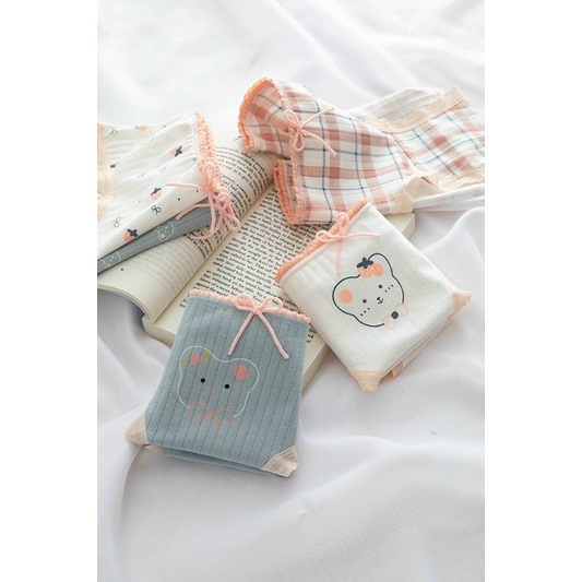 Combo 5 quần cotton dễ thương