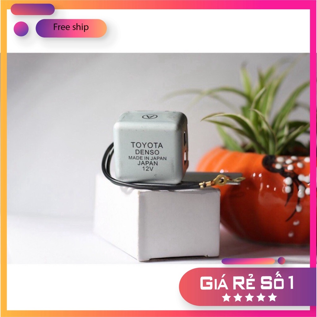 (ĐỒ CHƠI XE MÁY) Cục XINHAN Kêu Ting Tong - Kèn Kêu Xinhan TING TONG Denso Toyota