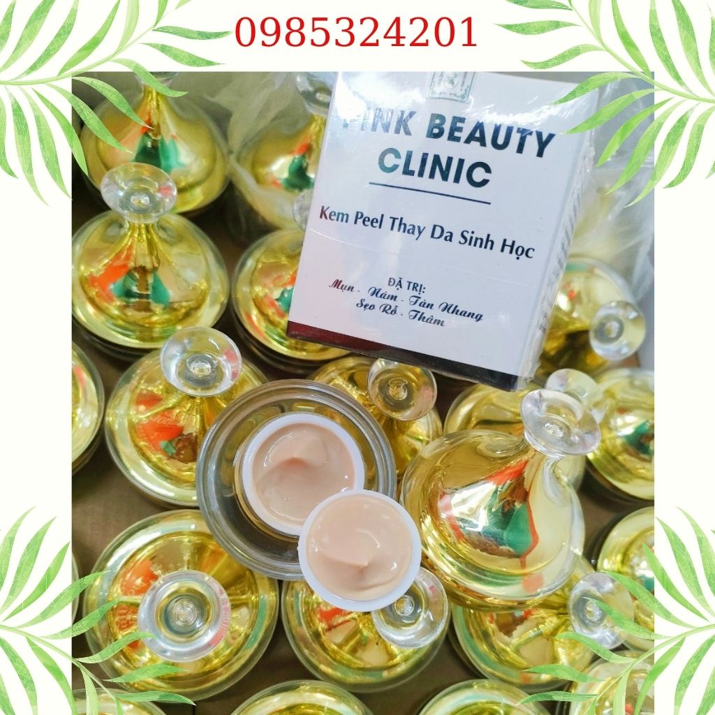 Kem Peel Tái Tạo Da Dạng Lution Thẩm Thấu Nhanh, xử lý tất cả các vấn đề về mụn nám tàn nhang hủ 15gr  Handmade