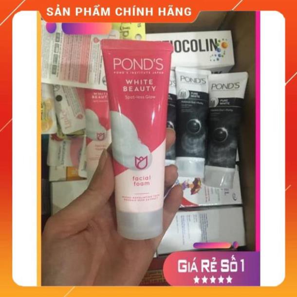 Sữa Rửa Mặt Trắng Hồng pond’s white  beauty 50g