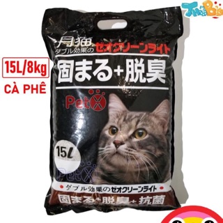Cát vệ sinh cho mèo Cát Nhật 15L