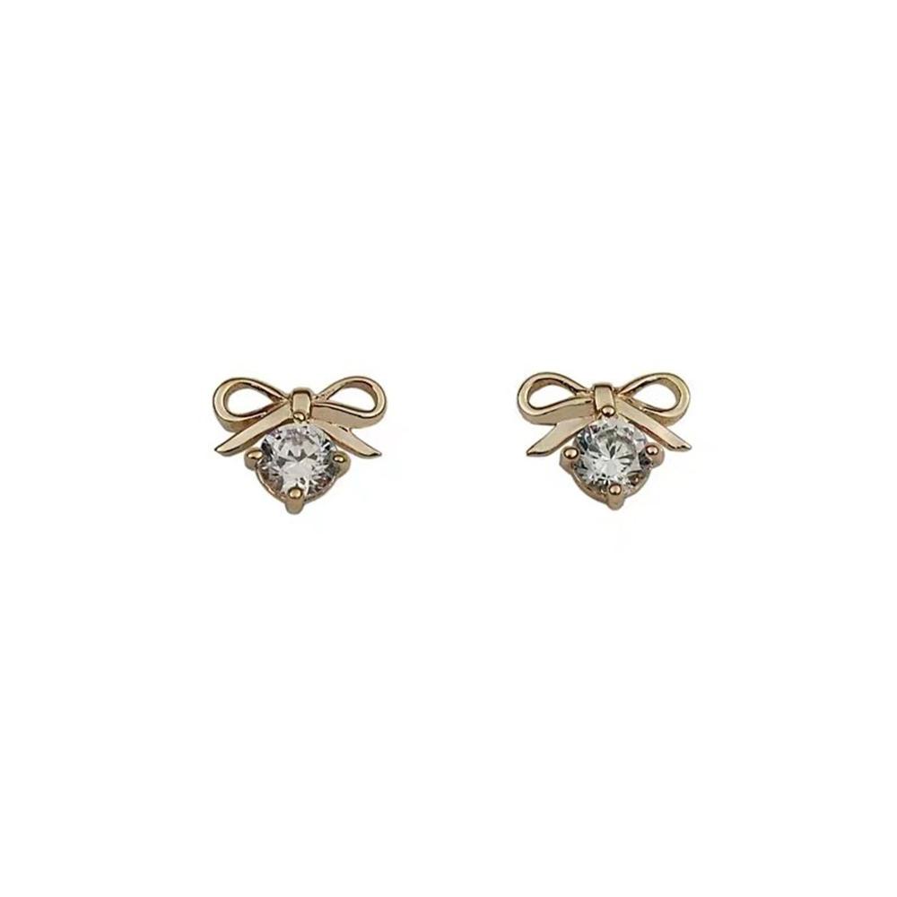 Khuyên Tai Hình Bướm Đính Đá Zircon Làm Quà Tặng Cho Nữ|Tiệc Tùng Tinh Tế|Trang Sức Thời Trang Cho Nữ