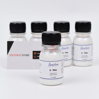 Dung môi 2-thin pha loãng sơn Angelus - 2-thin chai 50ml - Angelus Thinner for Acrylic Paint