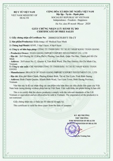 Khẩu trang kháng khuẩn  y tế 4 lớp chuẩn 95
