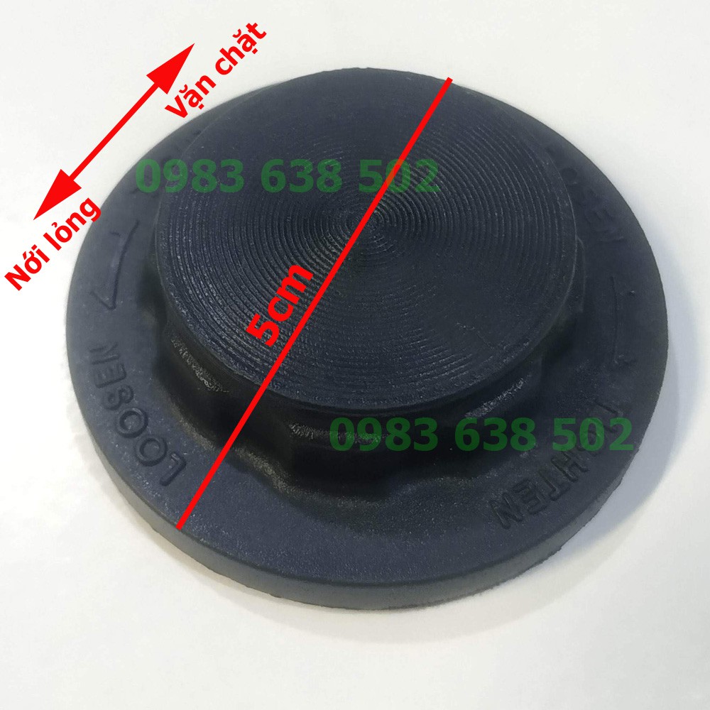 Cánh quạt bàn nhựa trong có trục vát 1 bên