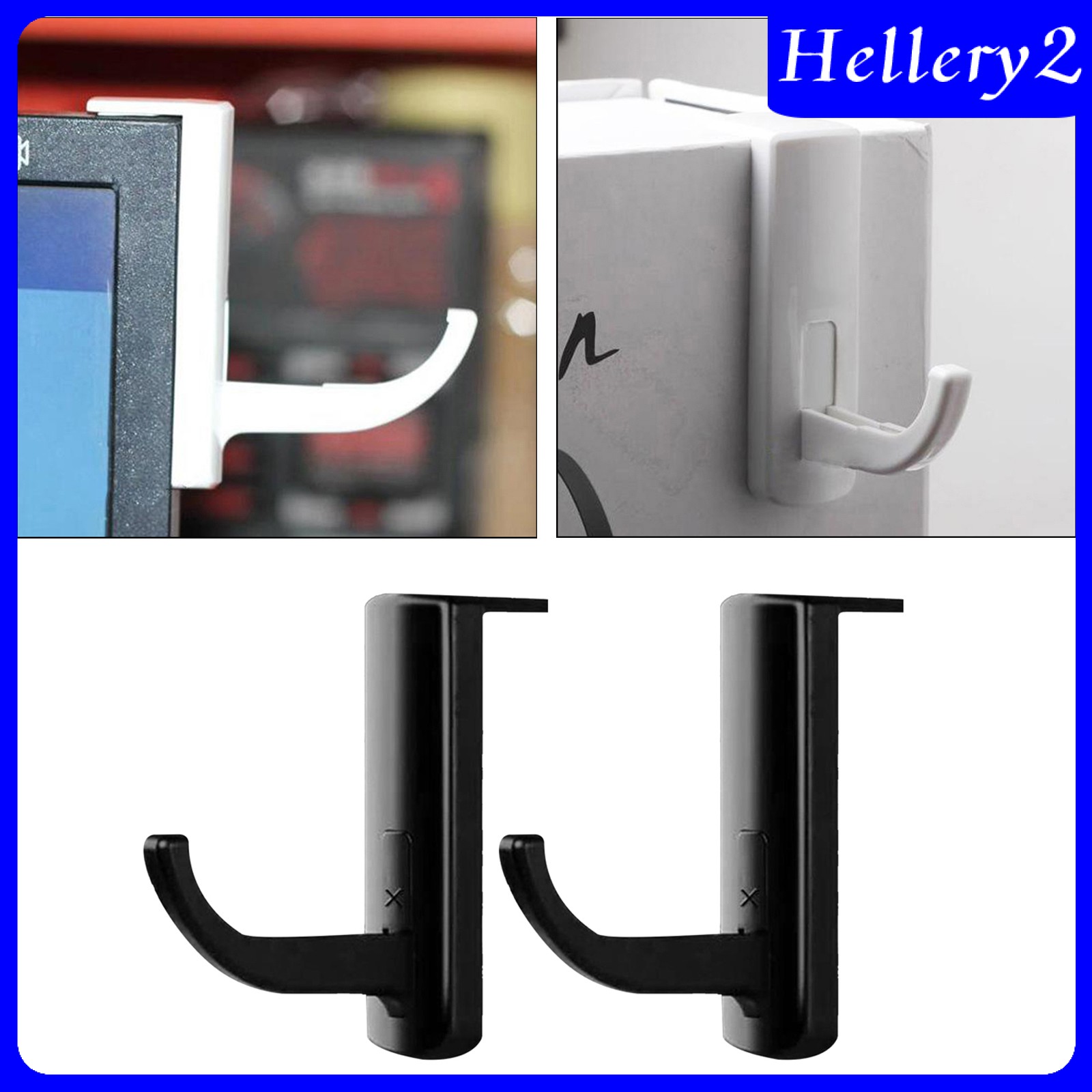 Bộ 2 Móc Treo Tai Nghe Có Giá Đỡ Để Bàn Tiết Kiệm Không Gian | BigBuy360 - bigbuy360.vn