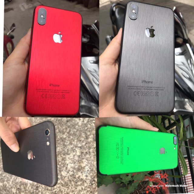 Dán decan full viềng iphone6g,6plus,7plus,8plus,x,XSmax