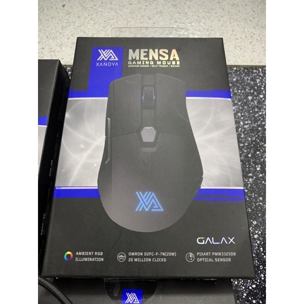Chuột gaming XANOVA Mensa Gaming Mouse G-XM3BKA6OPRG2G