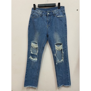 Quần Jean baggy rách 2hand