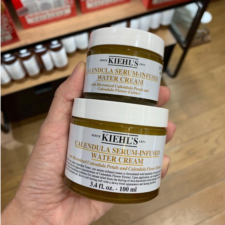 Kem Cúc Kiehl's Calendula Serum-Infused Water Cream 50ml - 100ml