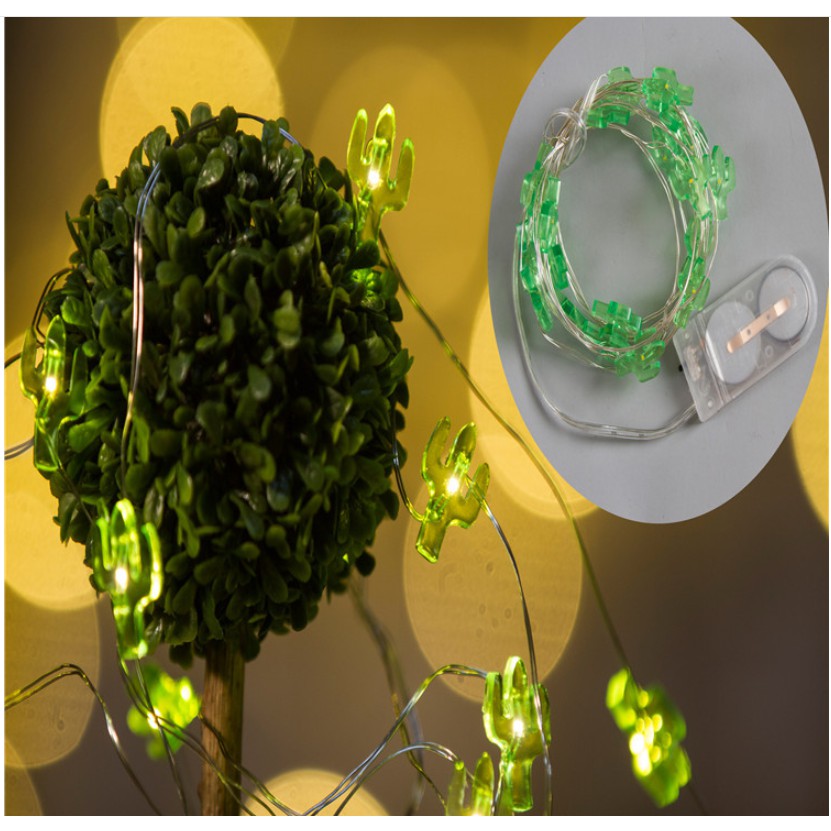 Đèn led dây nhí 2 mét 20 bóng (nhiều mẫu)