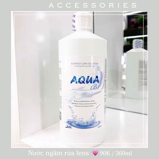 Nước ngâm lens AQUA chai lớn