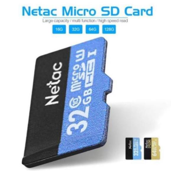 Thẻ Micro SD Netac 32GB - Class 10 - Chuyên Camera (Full Box BH 5 Năm) | BigBuy360 - bigbuy360.vn