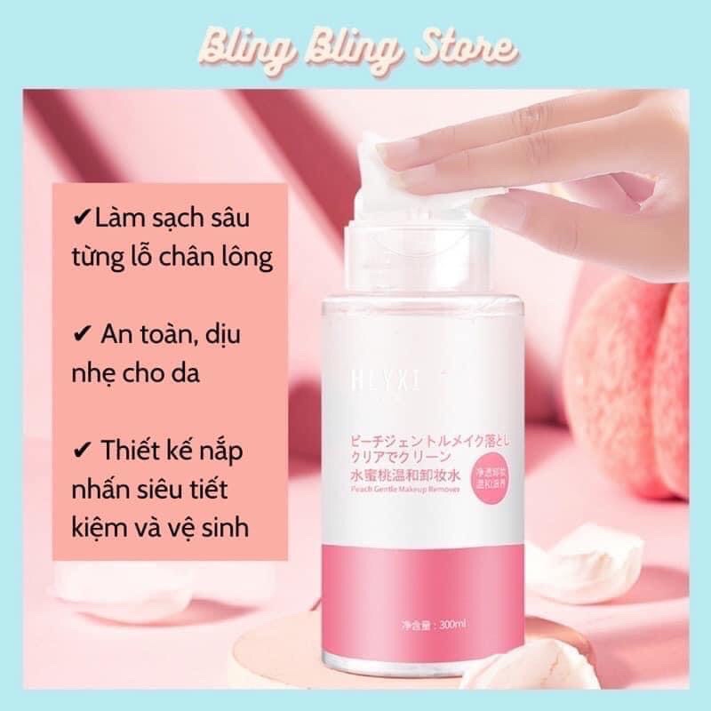 Nước tẩy trang heyxi đào 300ml