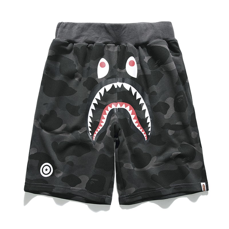 [Ảnh Thật] Quần short Bape xám hàng cao cấp Ss2021