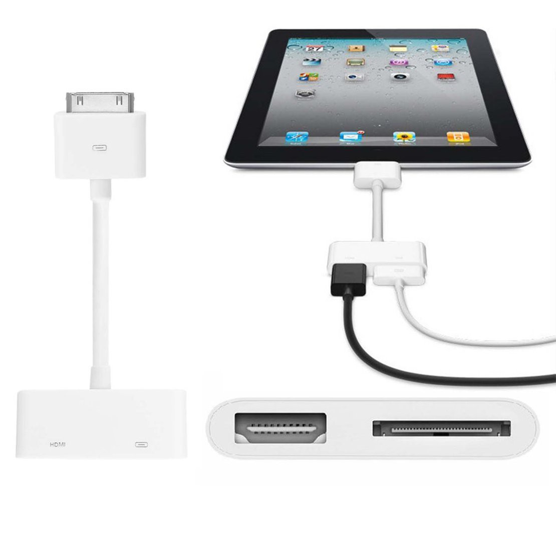 99for Ipad1 2-3 To Hdmi1-32447 Iphone4S36716 Hdmi + 30pin 25509 21475av-32447